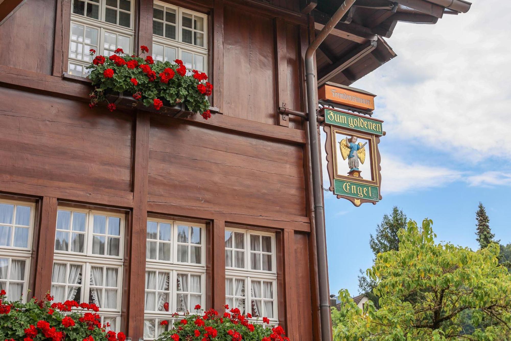 Hotel-Gasthaus Goldener Engel Глоттерталь Экстерьер фото